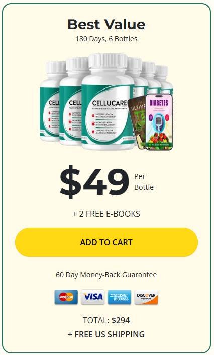 Buy CelluCare 6 Bottles