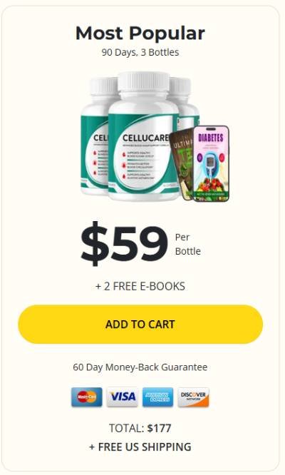 CelluCare Price 3 Bottles